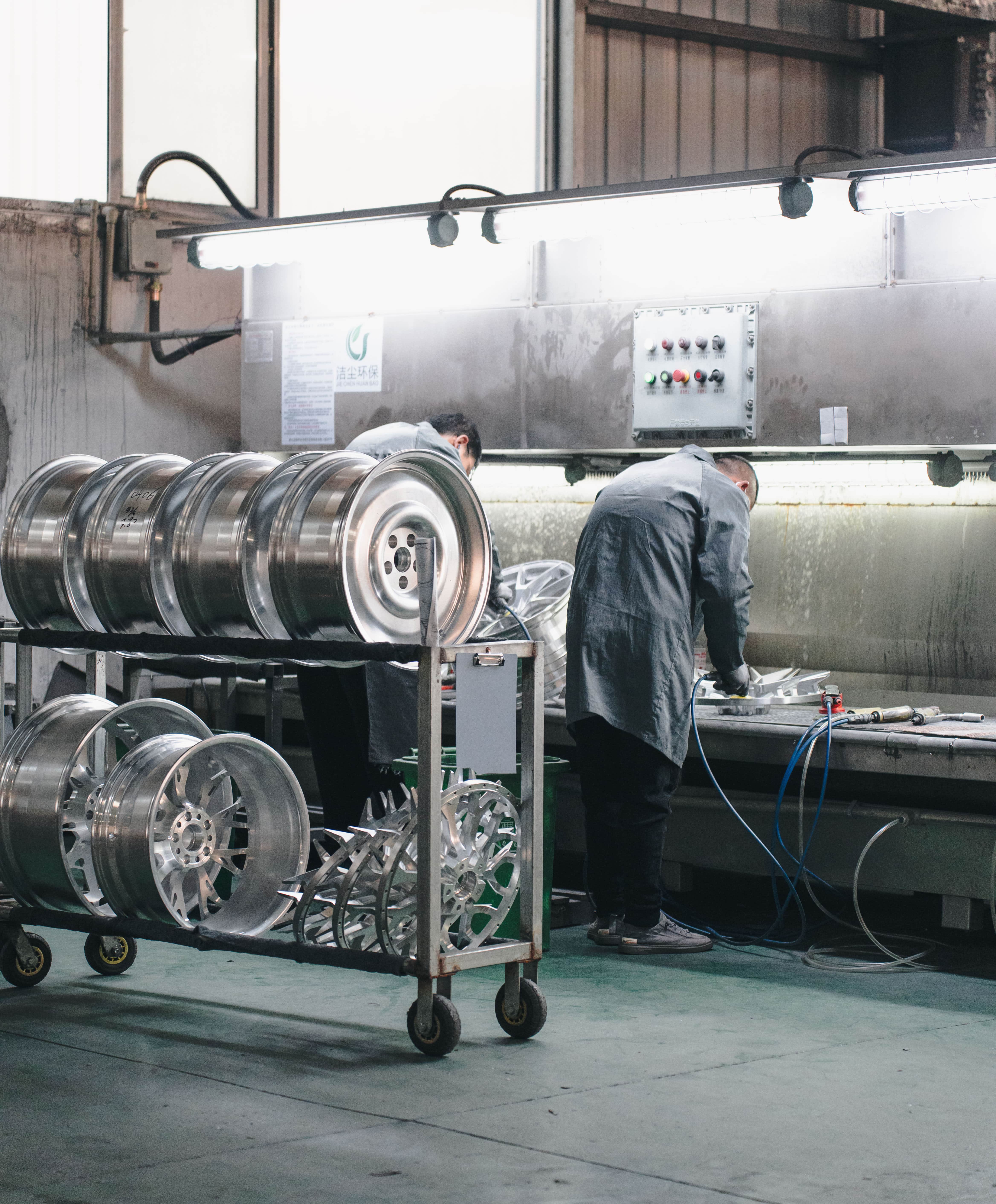 Controlled finishing